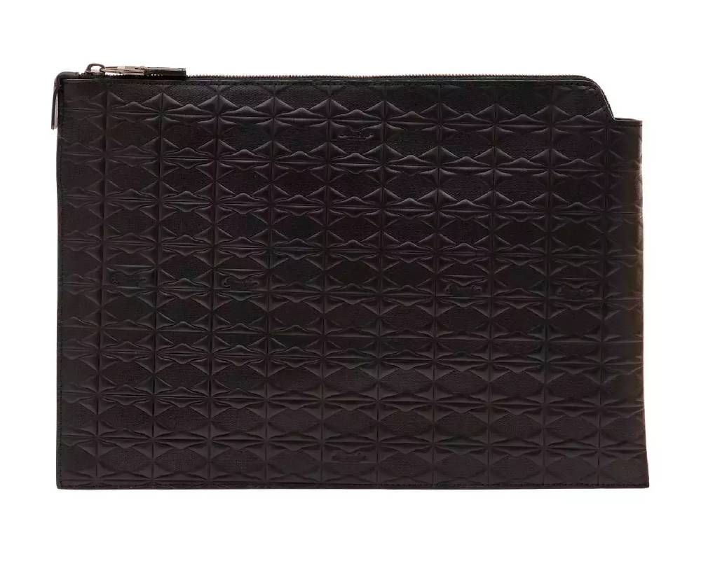 Pineider Pouch Large in Embossed Empress Vendite Flash