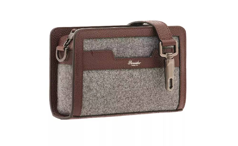Pineider Odette Crossbody in Wool 2025