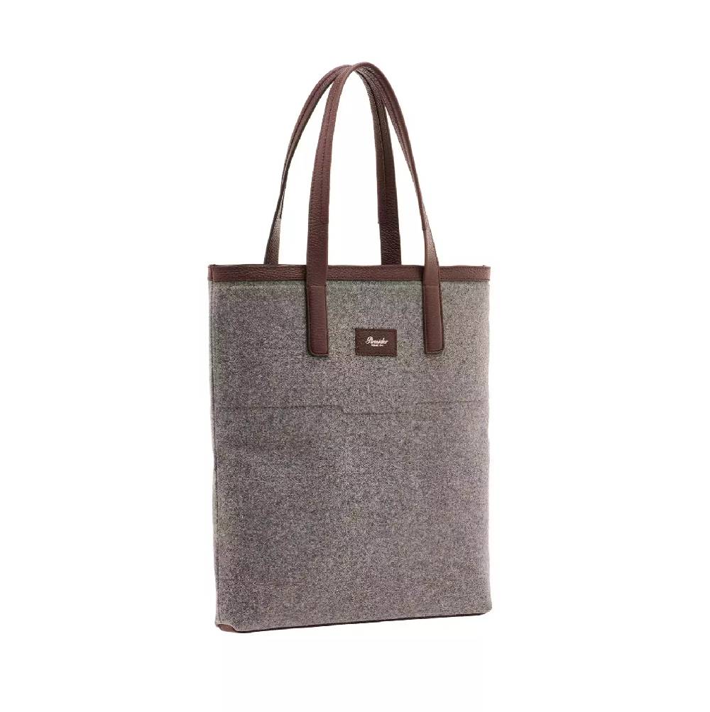 Pineider Museum Shopping Bag in Wool Italy