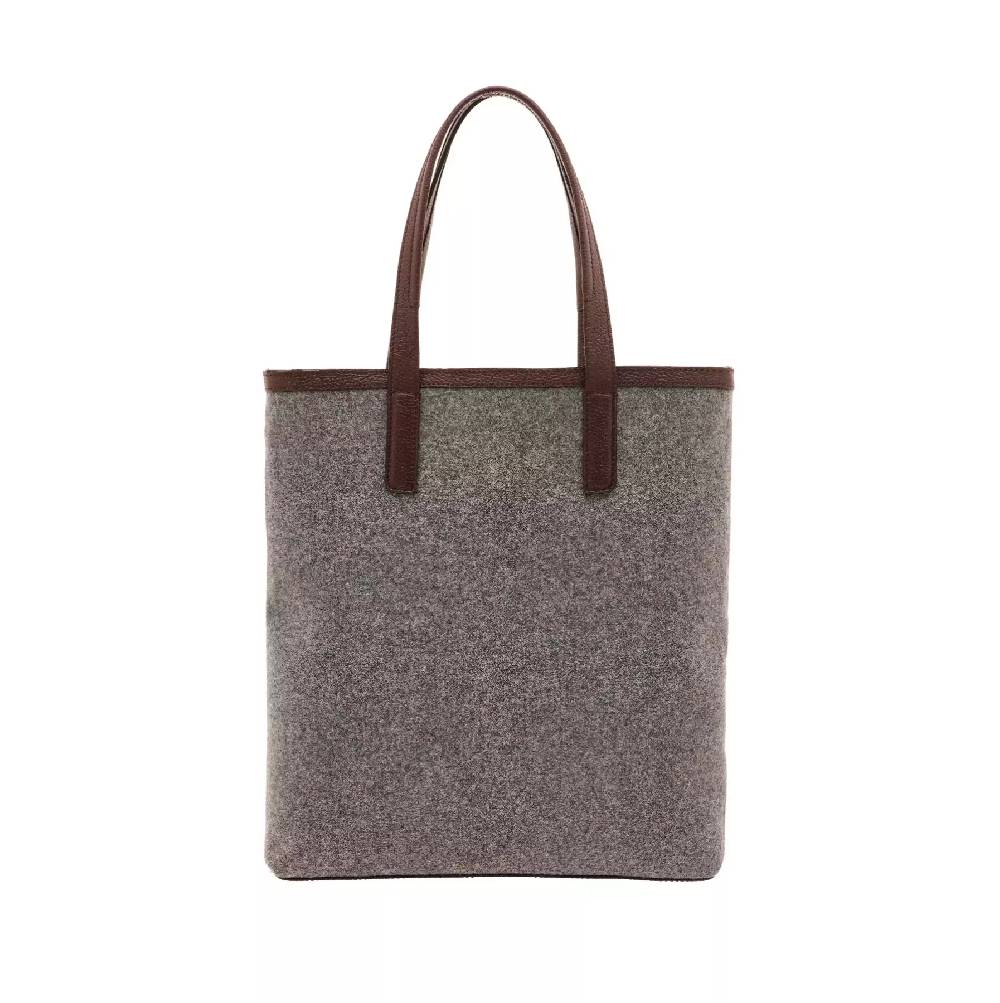 Pineider Museum Shopping Bag in Wool Italy