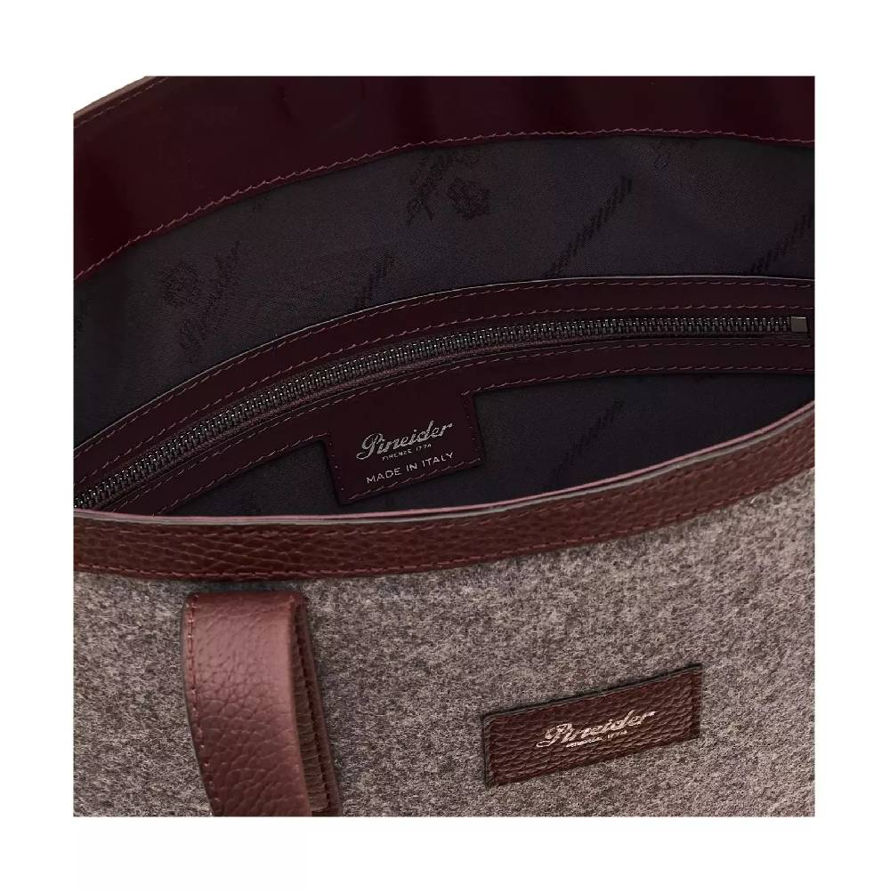 Pineider Museum Shopping Bag in Wool Italy