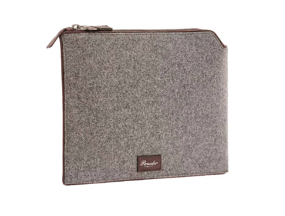 Pineider Pouch Medium in Wool Saldi Di Fabbrica
