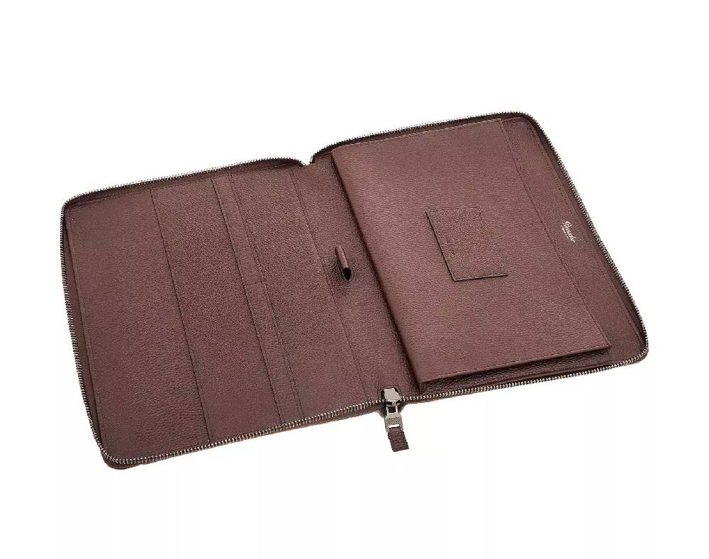 Pineider Porta ipad con zip in Wool I Più Venduti
