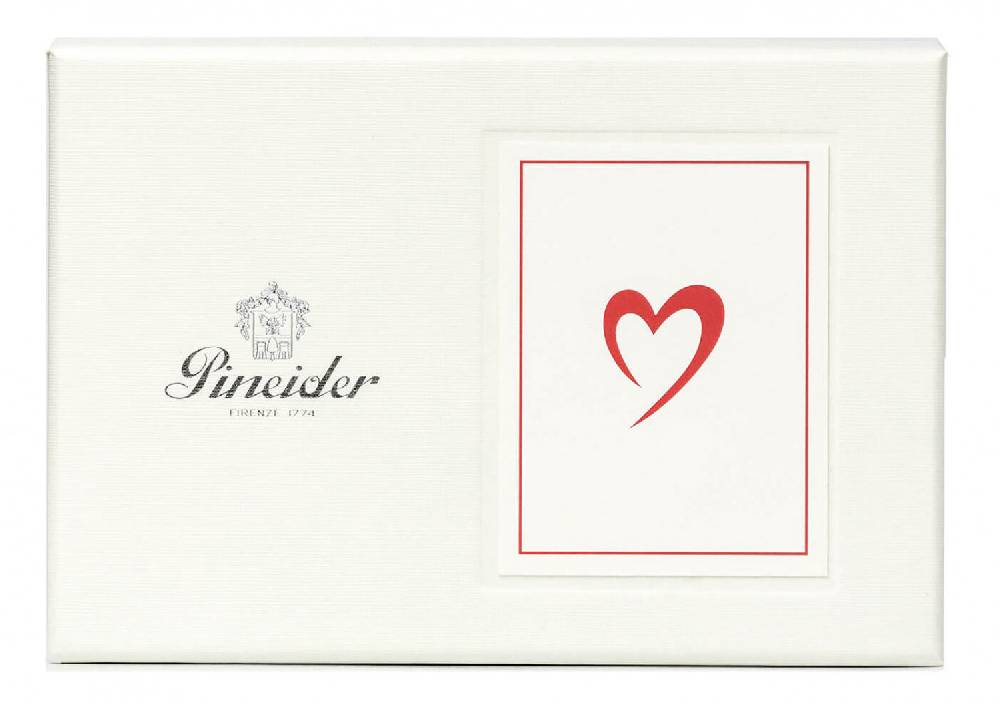 Pineider Portachiavi con Cuore in Pelle 2025