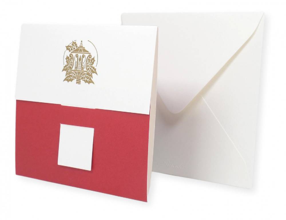 Pineider Christmas Box mix carte e buste Nuovo