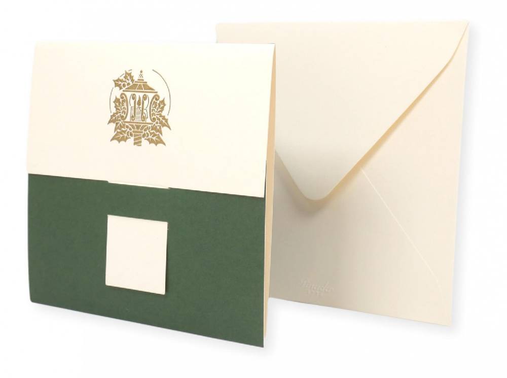 Pineider Christmas Box mix carte e buste Nuovo