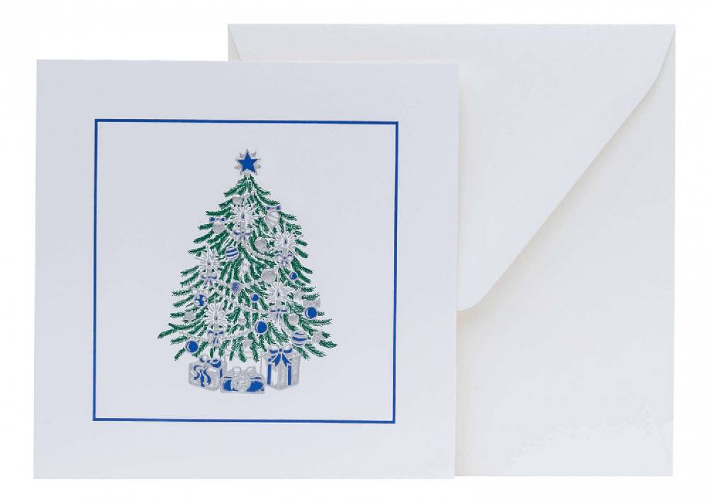 Pineider Christmas Box mix carte e buste Qualità