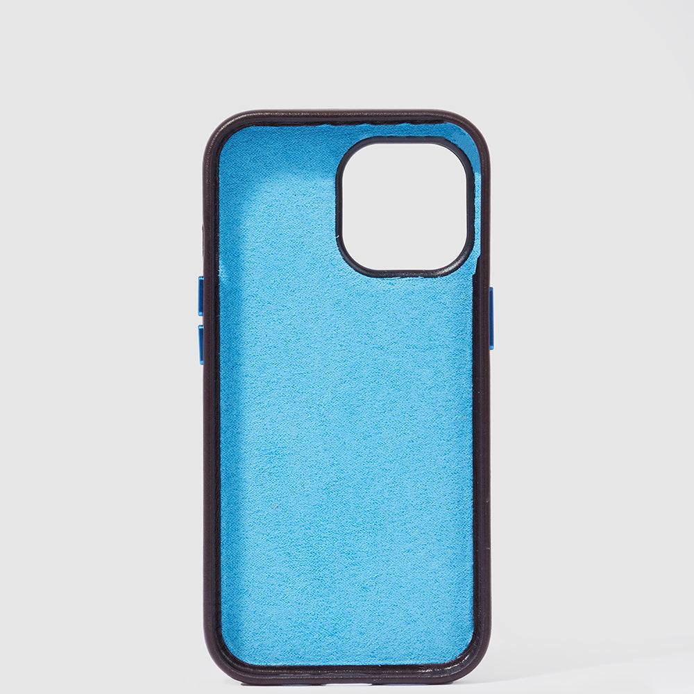 Piquadro Leather case for iPhone® 15 Pro with 6,1” display Saldi