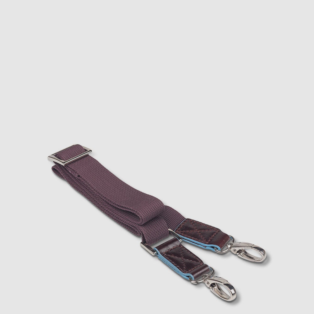 Piquadro Case with three dividers and removable wrist strap Vendita Calda