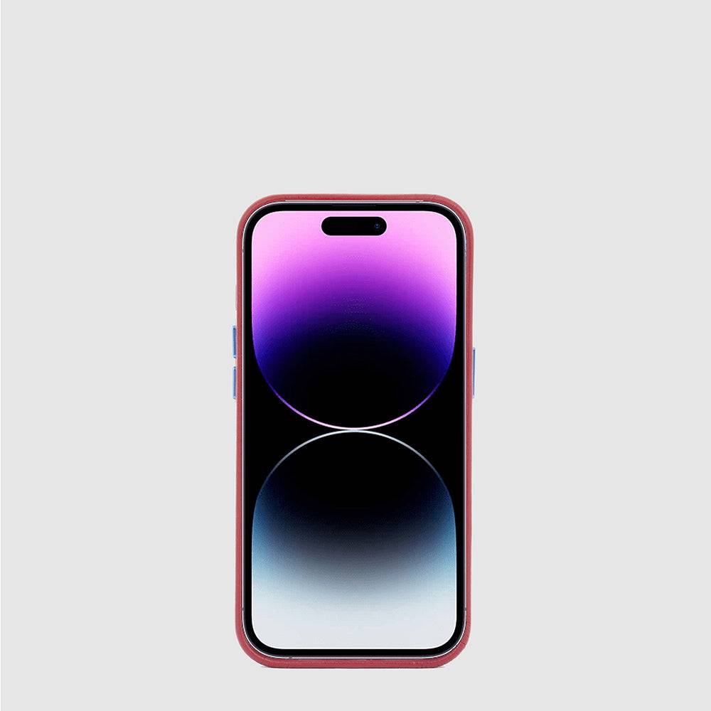 Piquadro Leather case for iPhone® 14 Pro with 6,1” display Negozio