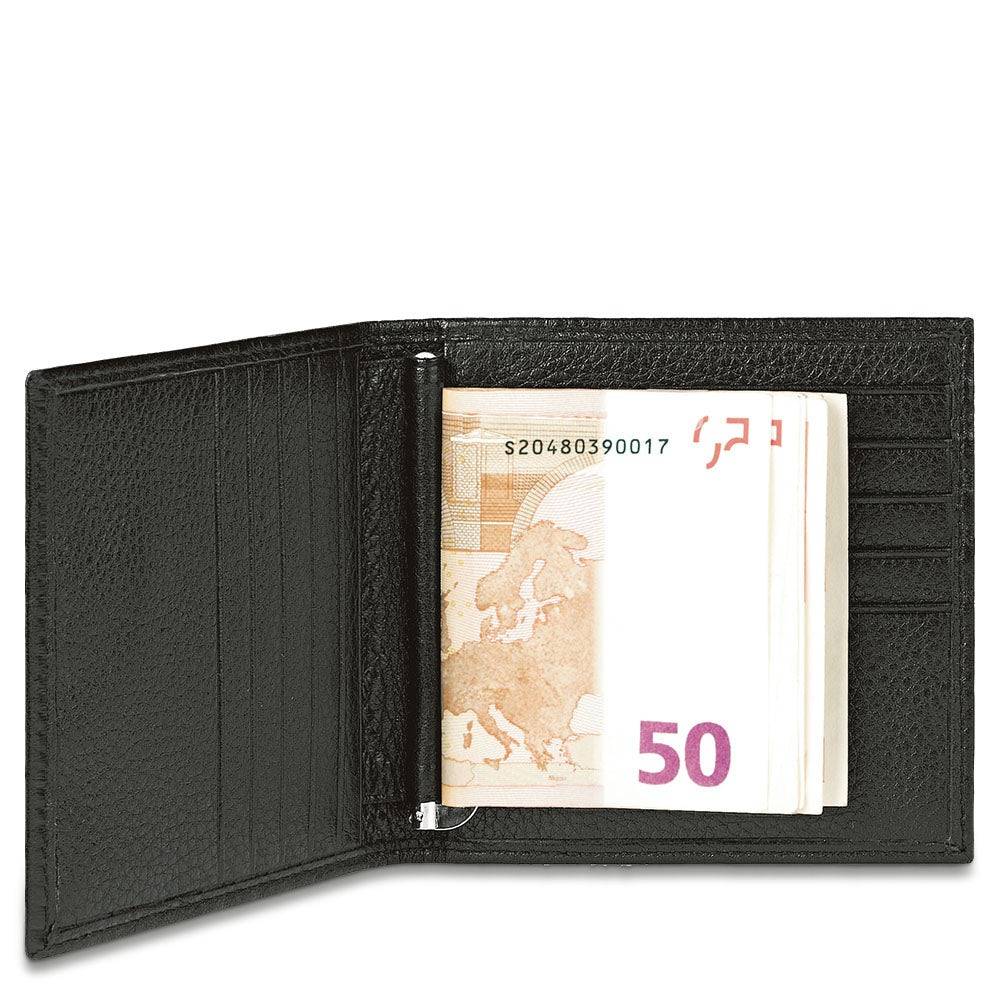 Piquadro Men’s wallet with money clip Qualità