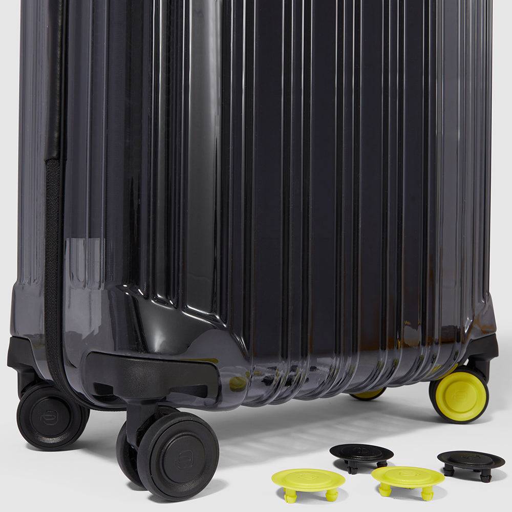 Piquadro Trasparent cabin size hardside spinner Online