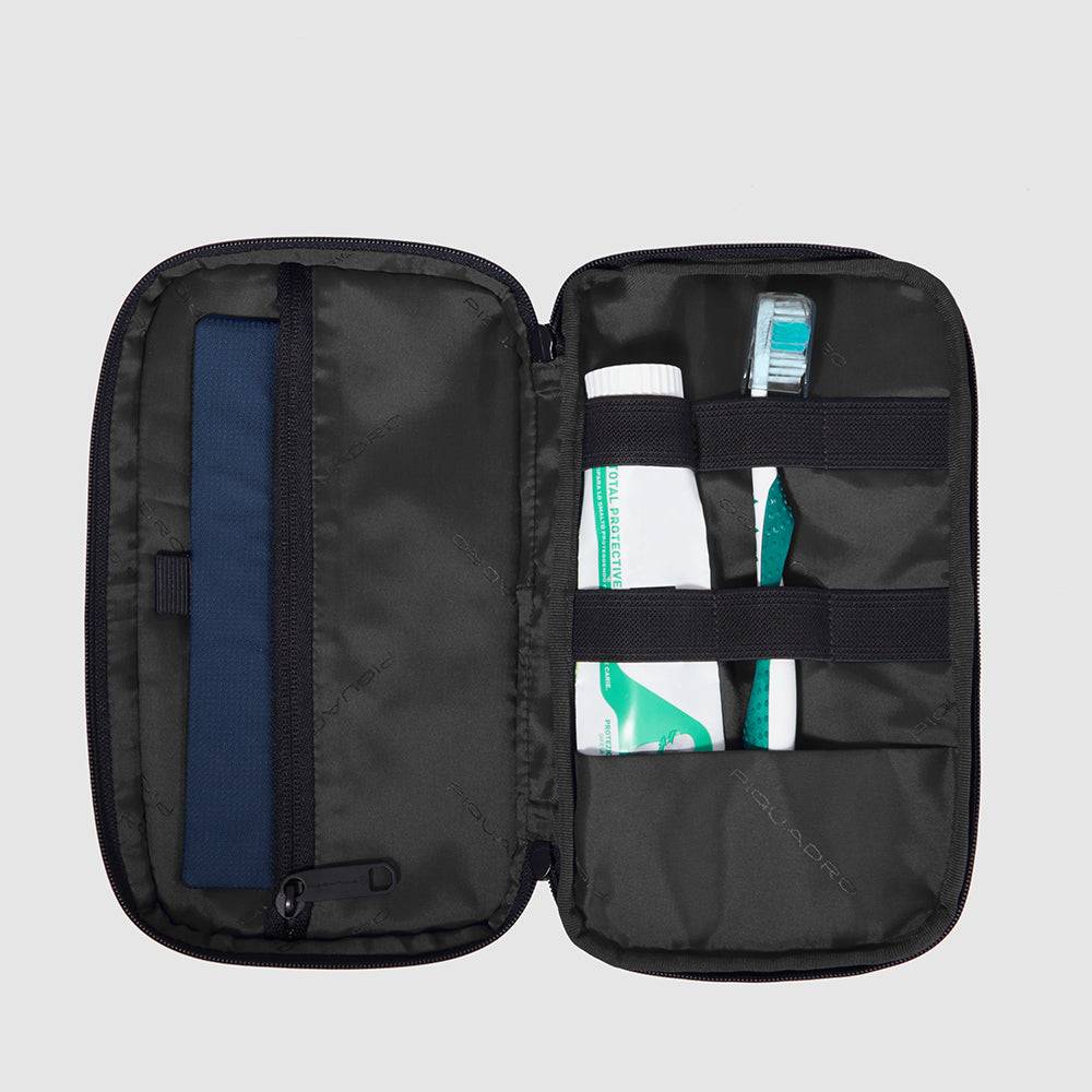 Piquadro Toiletry bag in recycled fabric Saldi