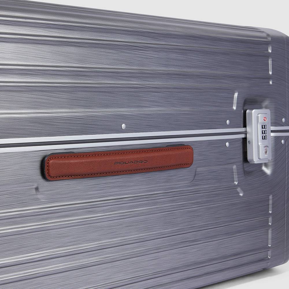 Piquadro Hardside spinner in trunk shape Hotsell