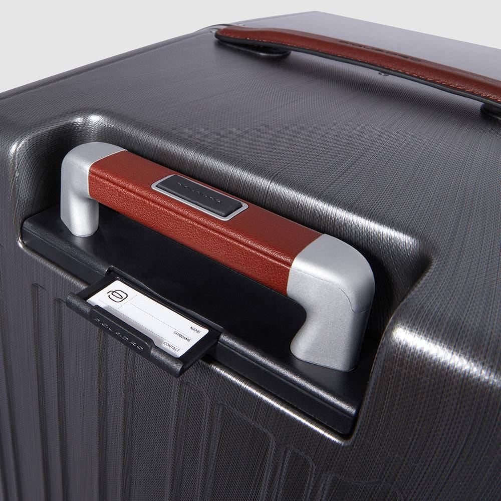 Piquadro Hardside spinner in trunk shape Hotsell