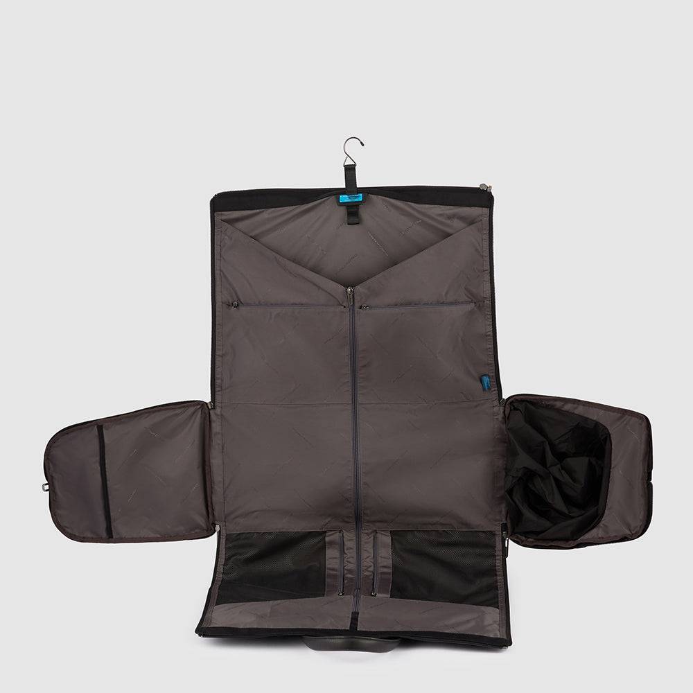 Piquadro Hanging garment duffel bag in recycled fabric Vendita Economica