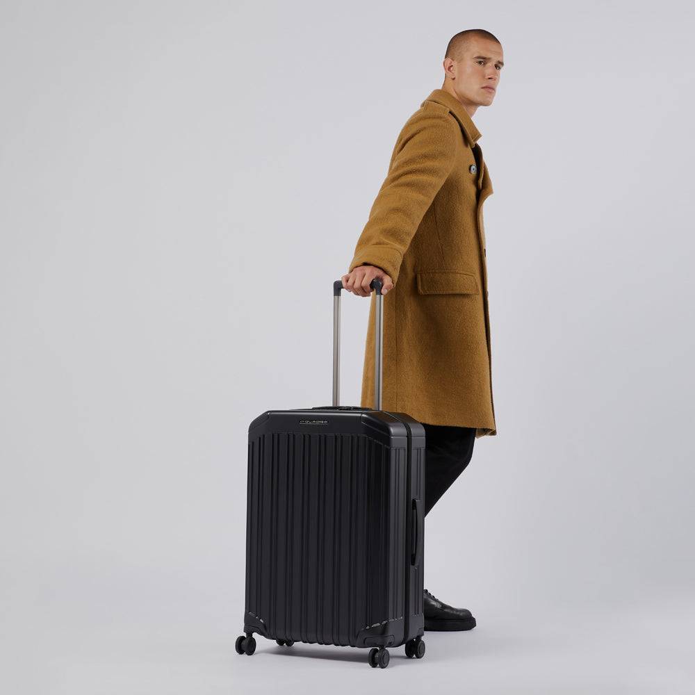 Piquadro Medium size, hardside spinner Saldi Di Fabbrica