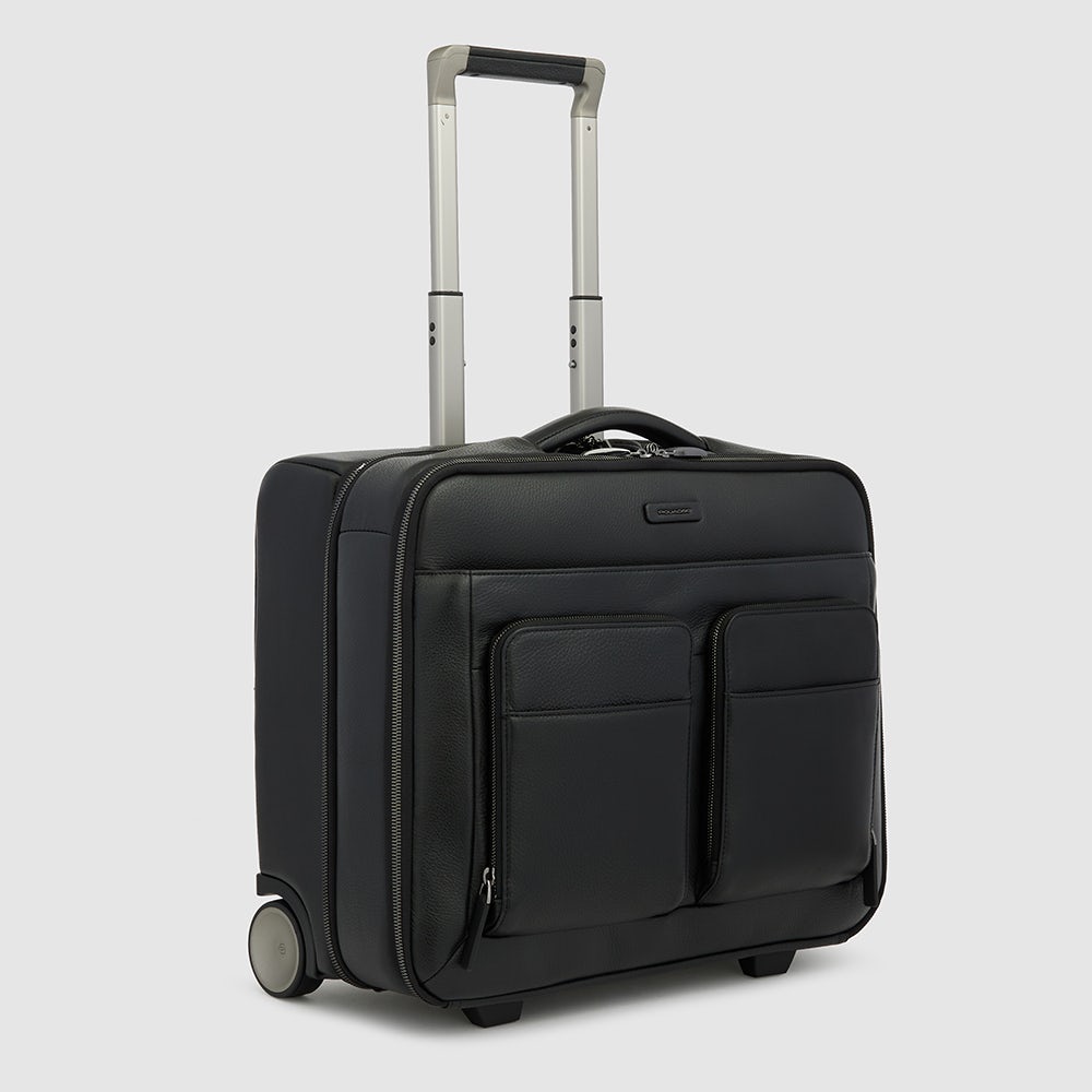 Piquadro Wheeled computer briefcase with iPad® compartment 2025