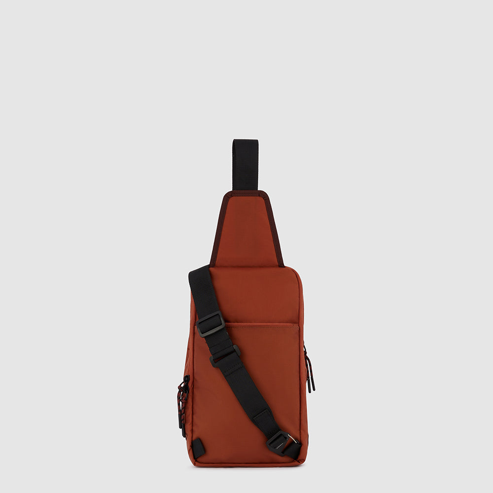 Piquadro Mono sling bag in recycled fabric Nuovo