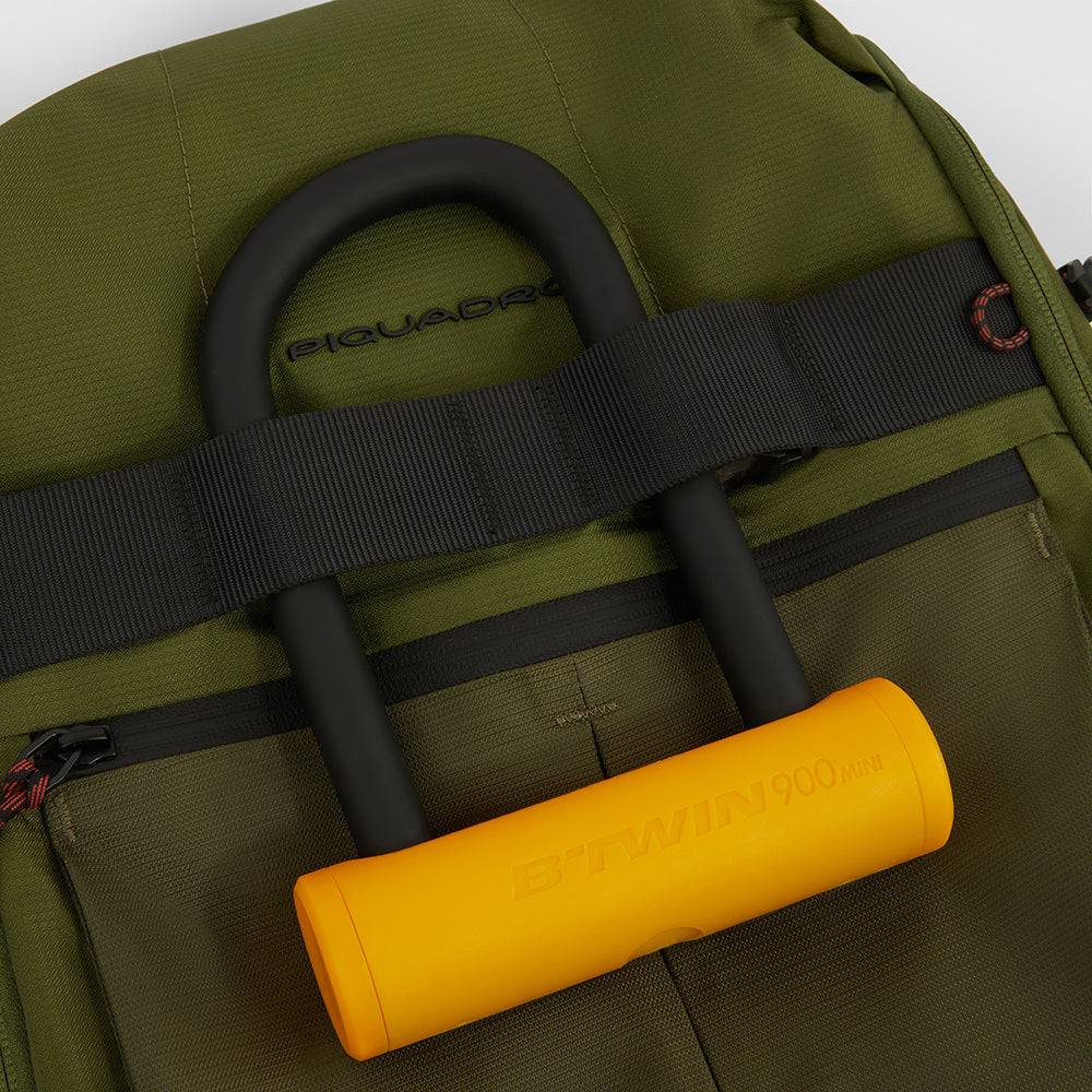 Piquadro Convertible backpack duffel bag in recycled fabric Vendita