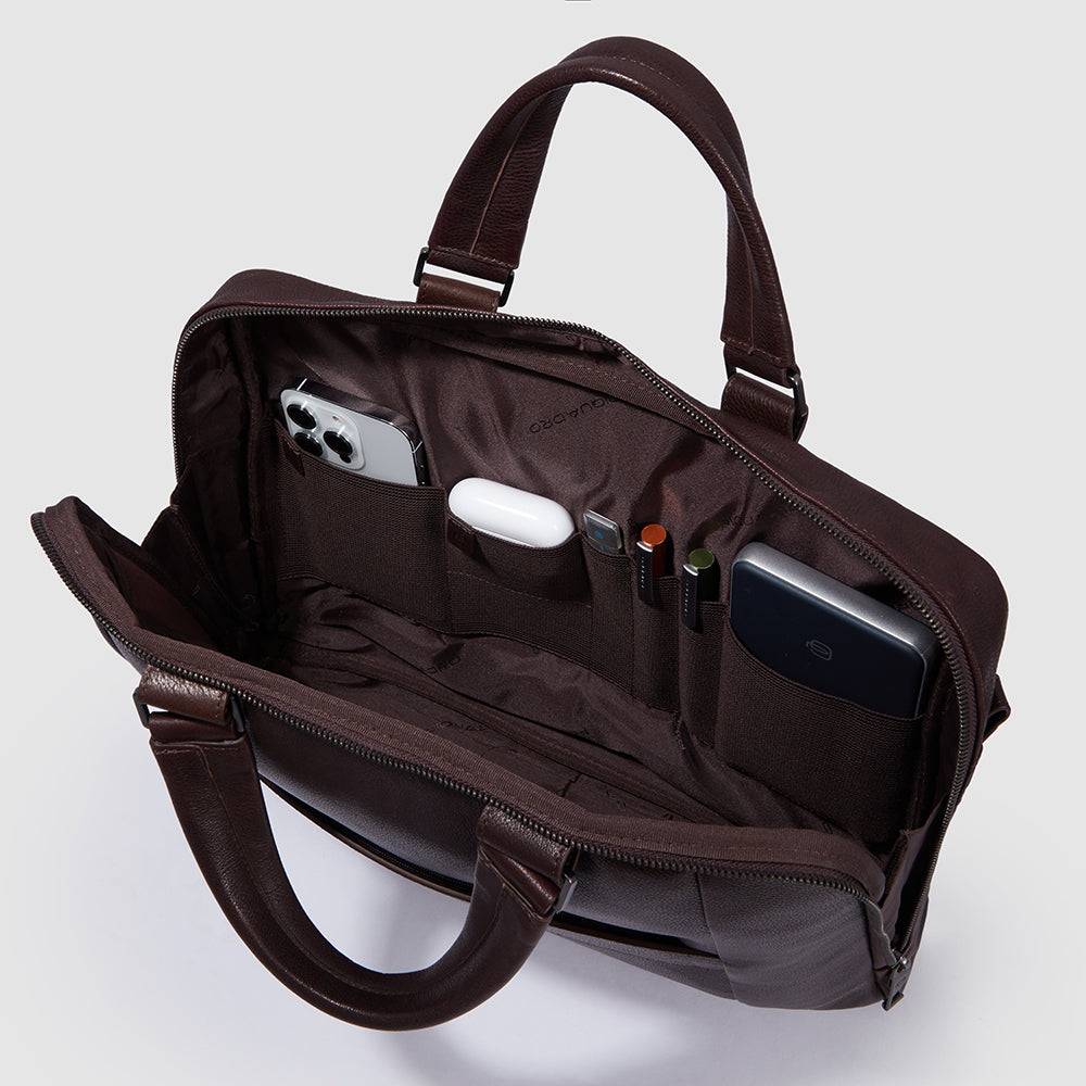 Piquadro Computer briefcase 14" with iPad® compartment Consegna Veloce