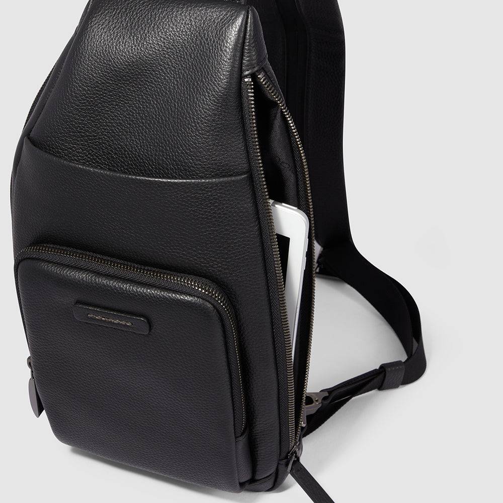 Piquadro Mono sling bag/backpack for iPad®mini Sconto