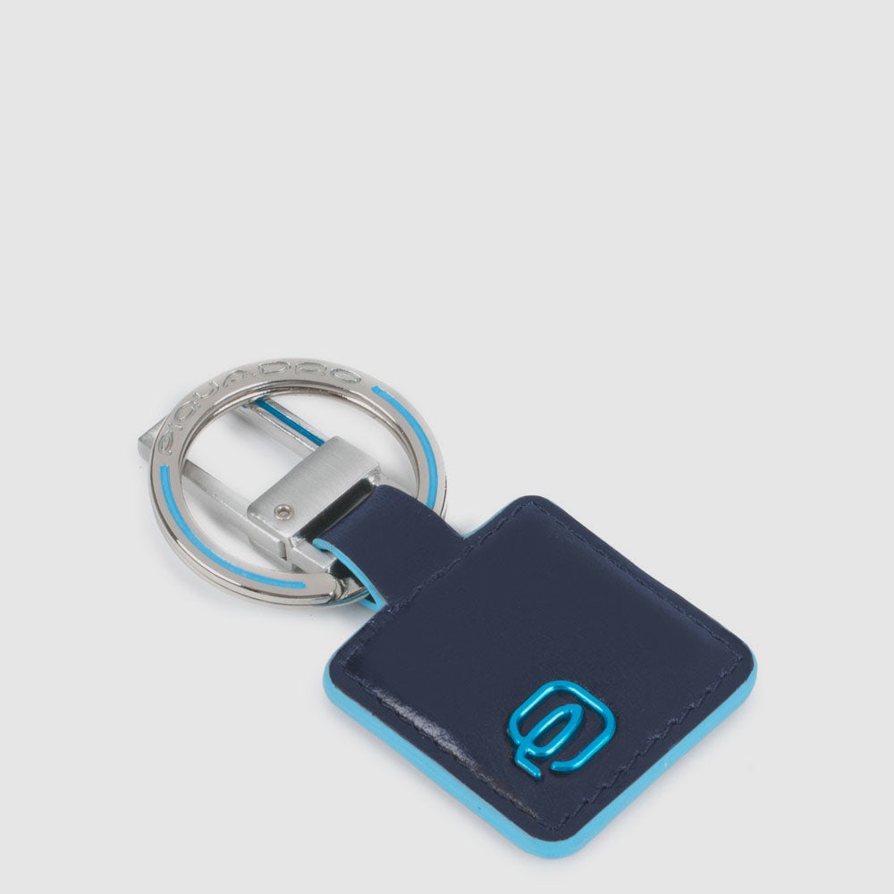 Piquadro Keychain with leather insert Nuovo