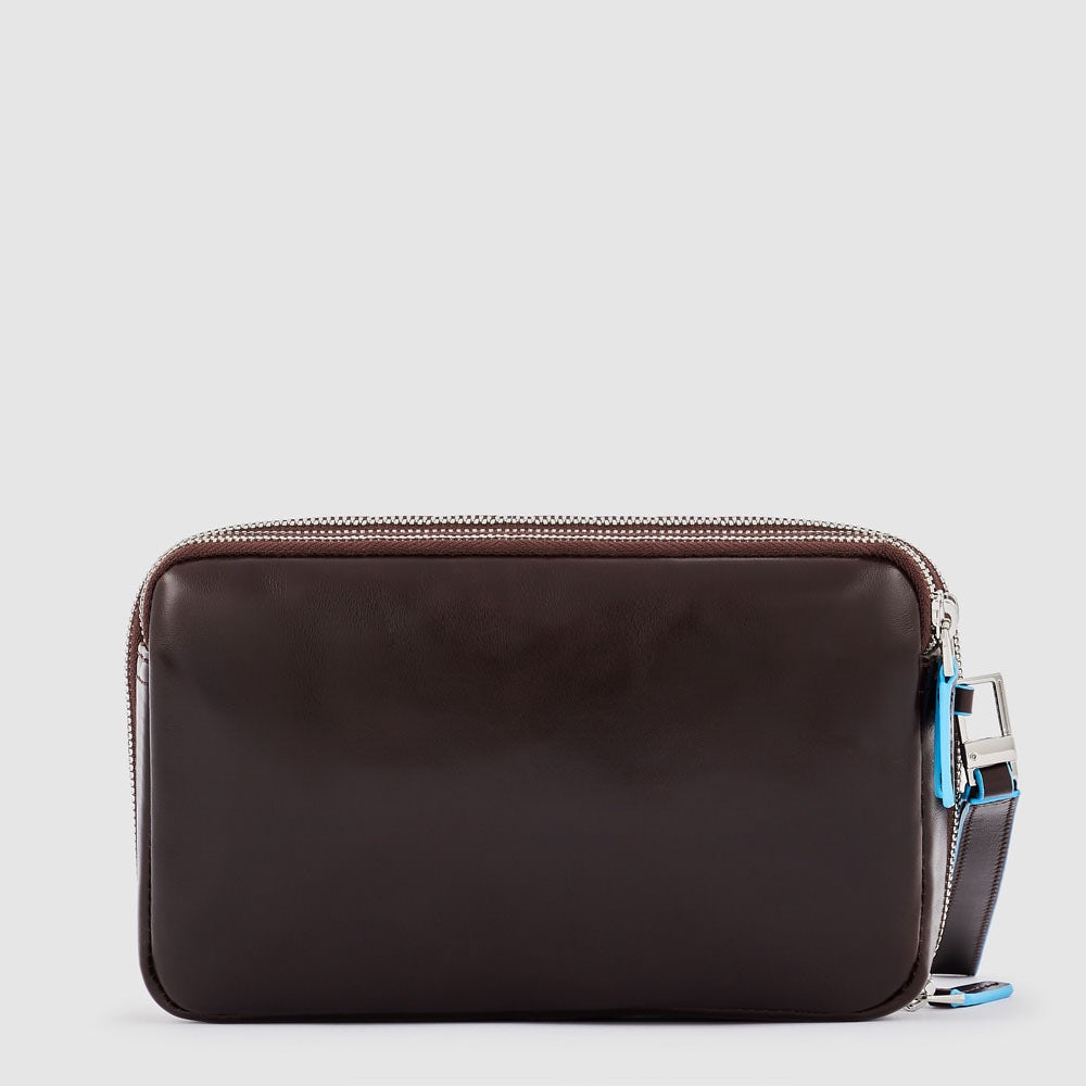 Piquadro Wrist clutch bag with two dividers Vendita