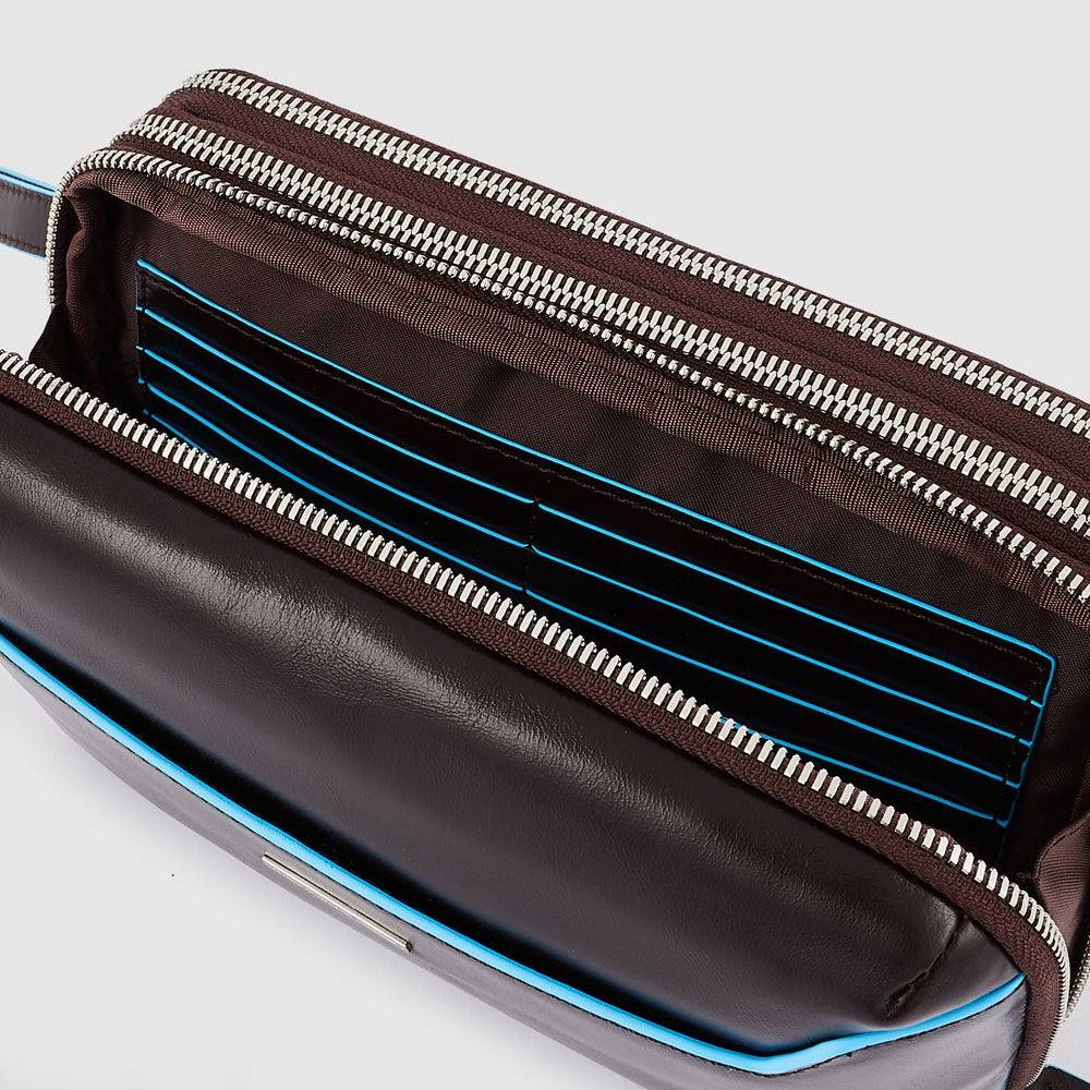 Piquadro Wrist clutch bag with two dividers Vendita