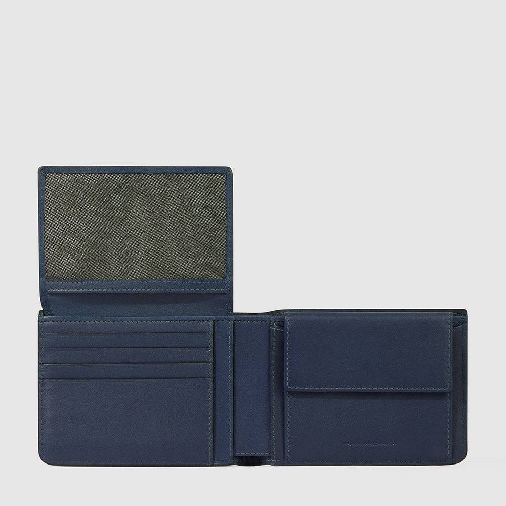 Piquadro Men’s wallet with flip up ID window Prezzo Ridotto