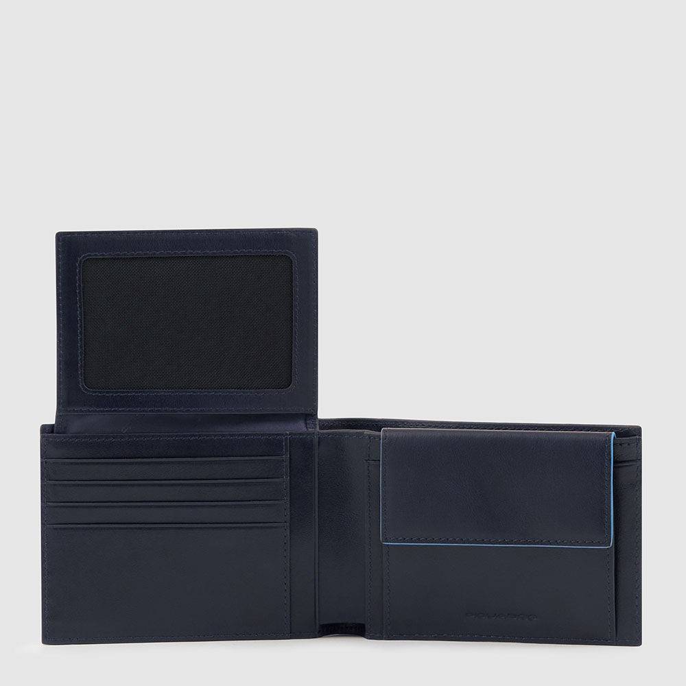 Piquadro Men’s wallet with flip up ID window Sottocosto