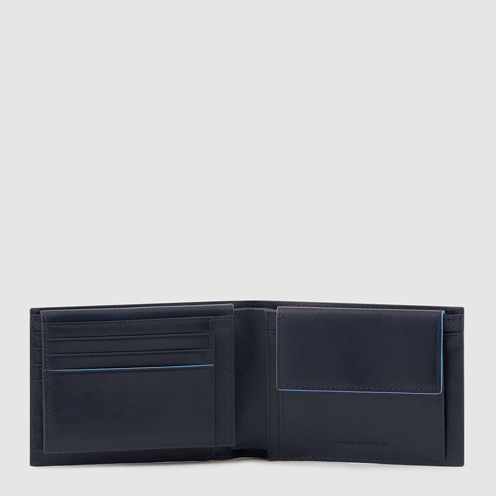 Piquadro Men’s wallet with flip up ID window Sottocosto