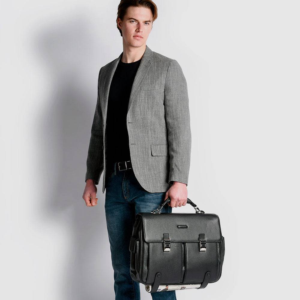 Piquadro Computer briefcase with iPad/iPad®Air compartment, Spedizione Gratuita