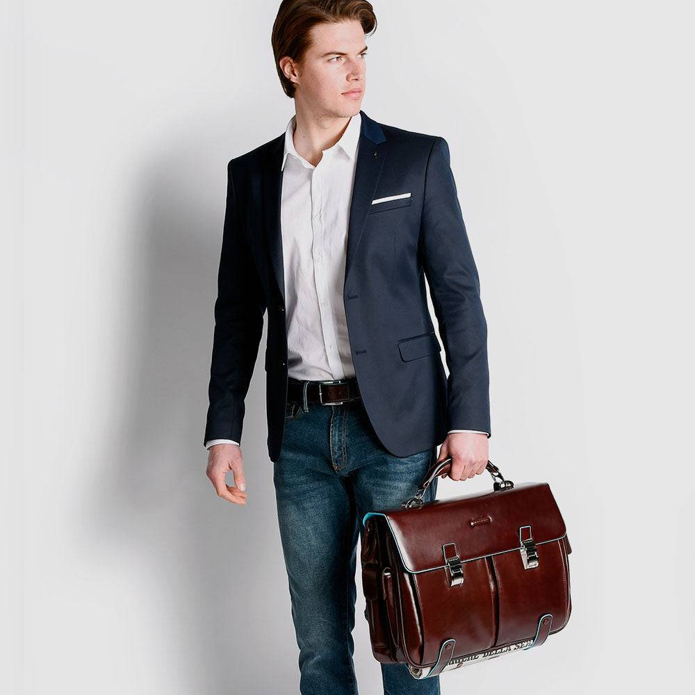 Piquadro Computer 15,6" and iPad®Pro 12,9” and briefcase Pezzi Unici
