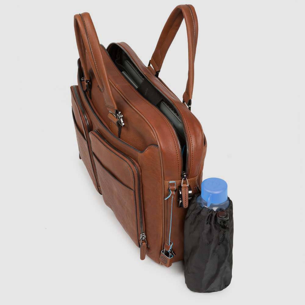 Piquadro Slim computer bag 15" with iPad® compartment Prezzo Ridotto