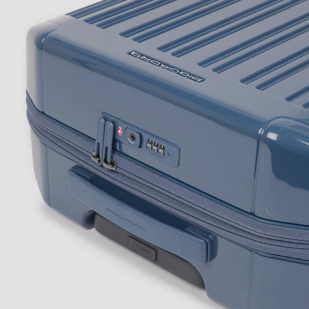 Piquadro Cabin size, expandable hardside spinner Economico