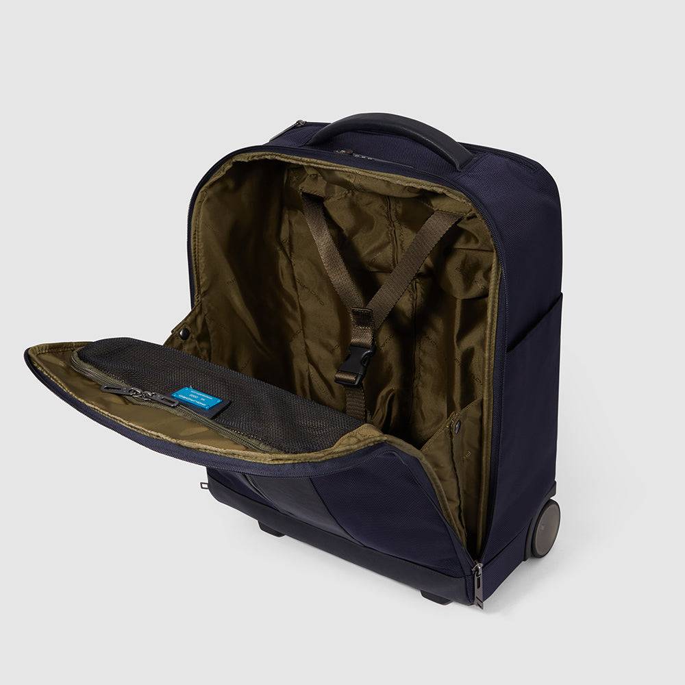 Piquadro Underseater carry-on in recycled fabric Vendita Economica