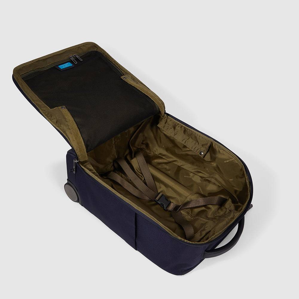 Piquadro Underseater carry-on in recycled fabric Vendita Economica