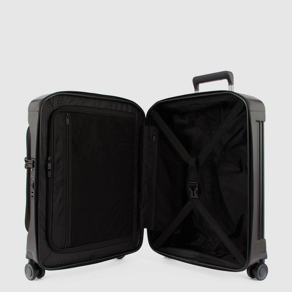 Piquadro Cabin size, hardside computer spinner 15,6" Saldi Di Fabbrica