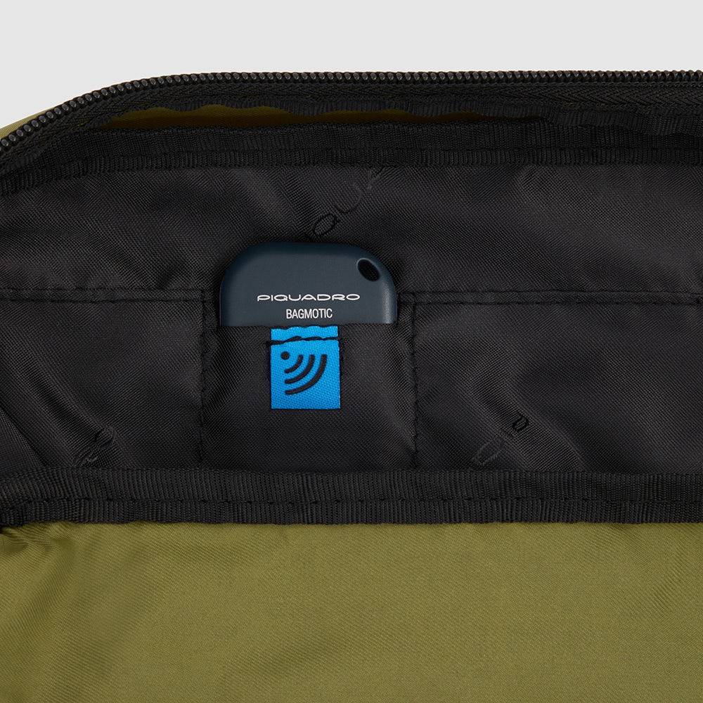 Piquadro Foldable weekend bag in recycled fabric Vendite Flash