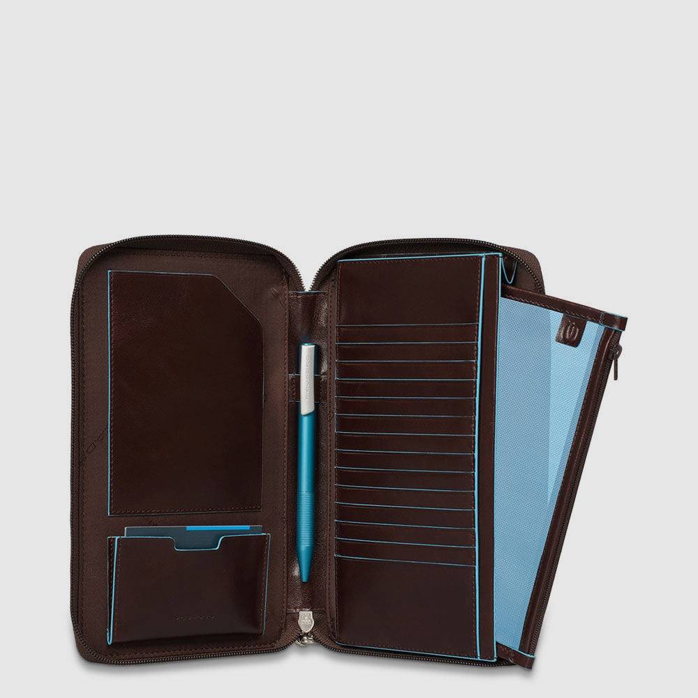 Piquadro Zip-around travel document holder Negozio