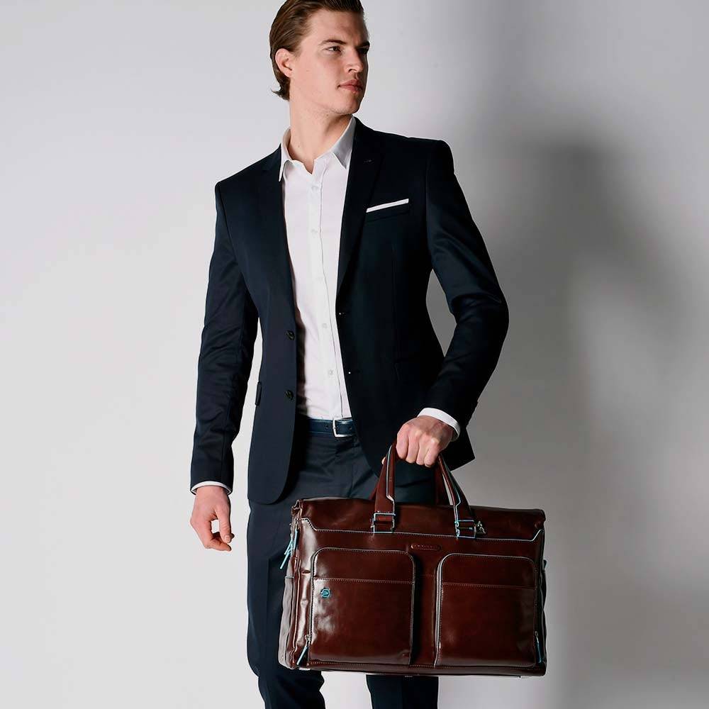 Piquadro Duffel bag with computer and iPad® compartments In Saldo