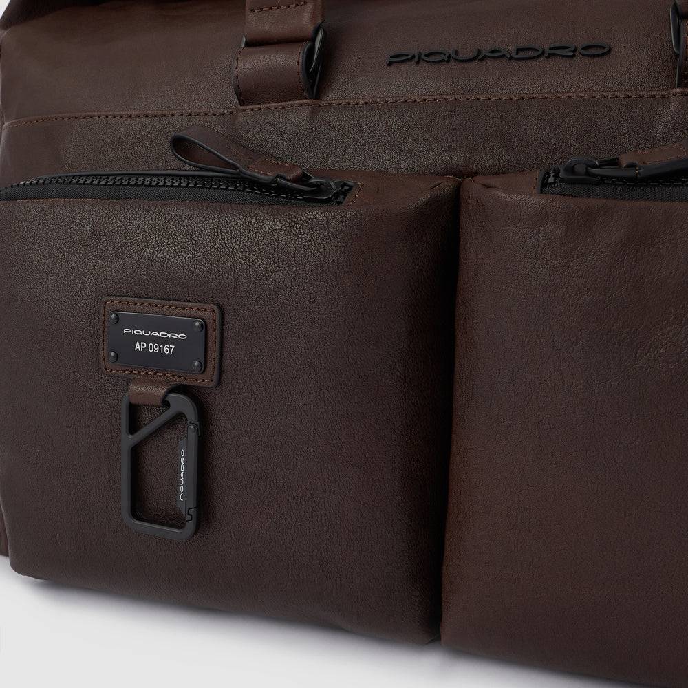 Piquadro Duffel bag with trolley strap Italy