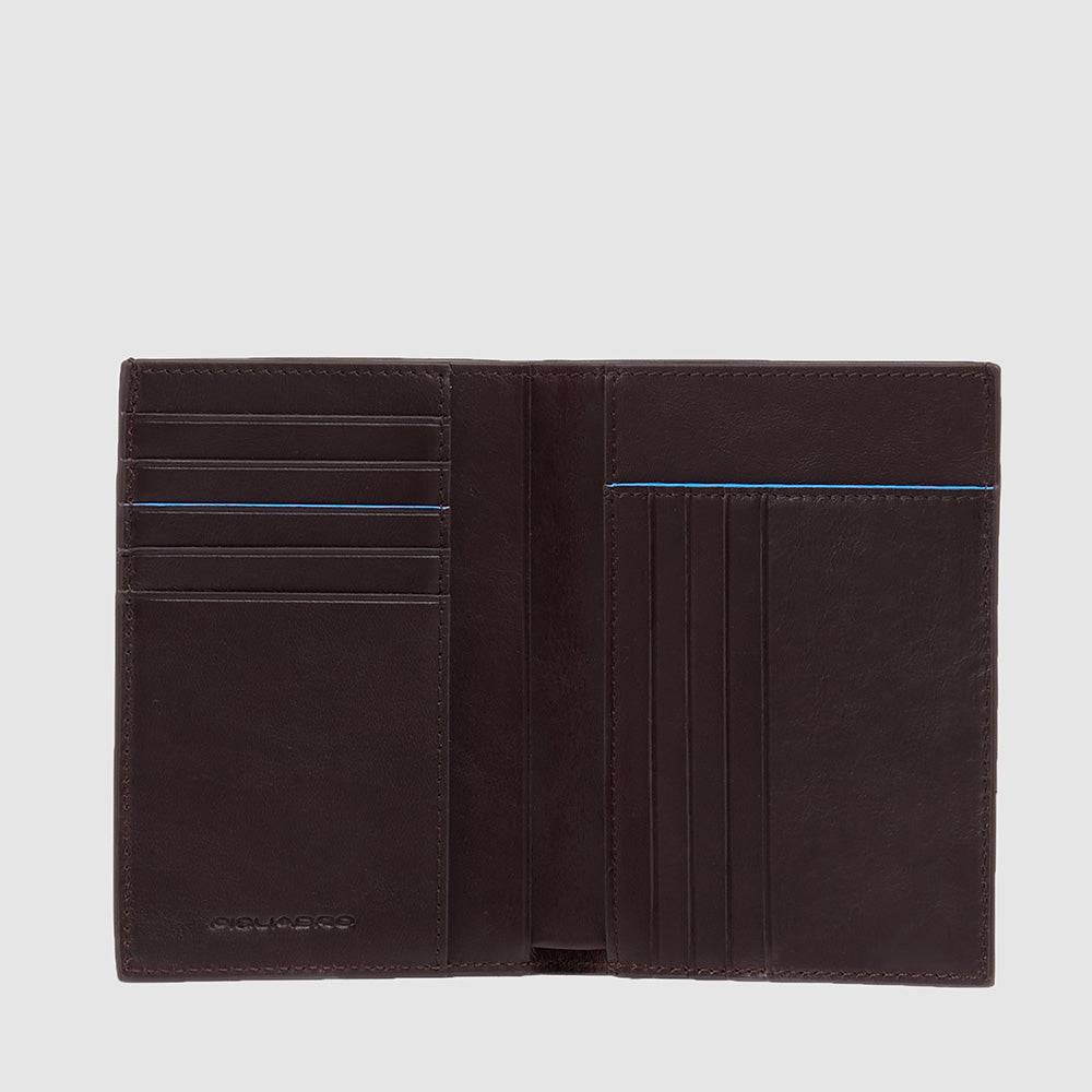 Piquadro Vertical men’s wallet with banknote, credit card a Shopping Online