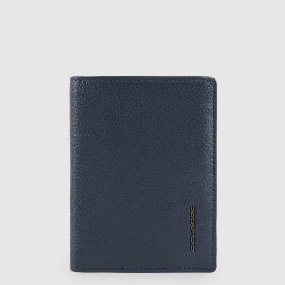 Piquadro Vertical men’s wallet with banknote, credit card a In Saldo