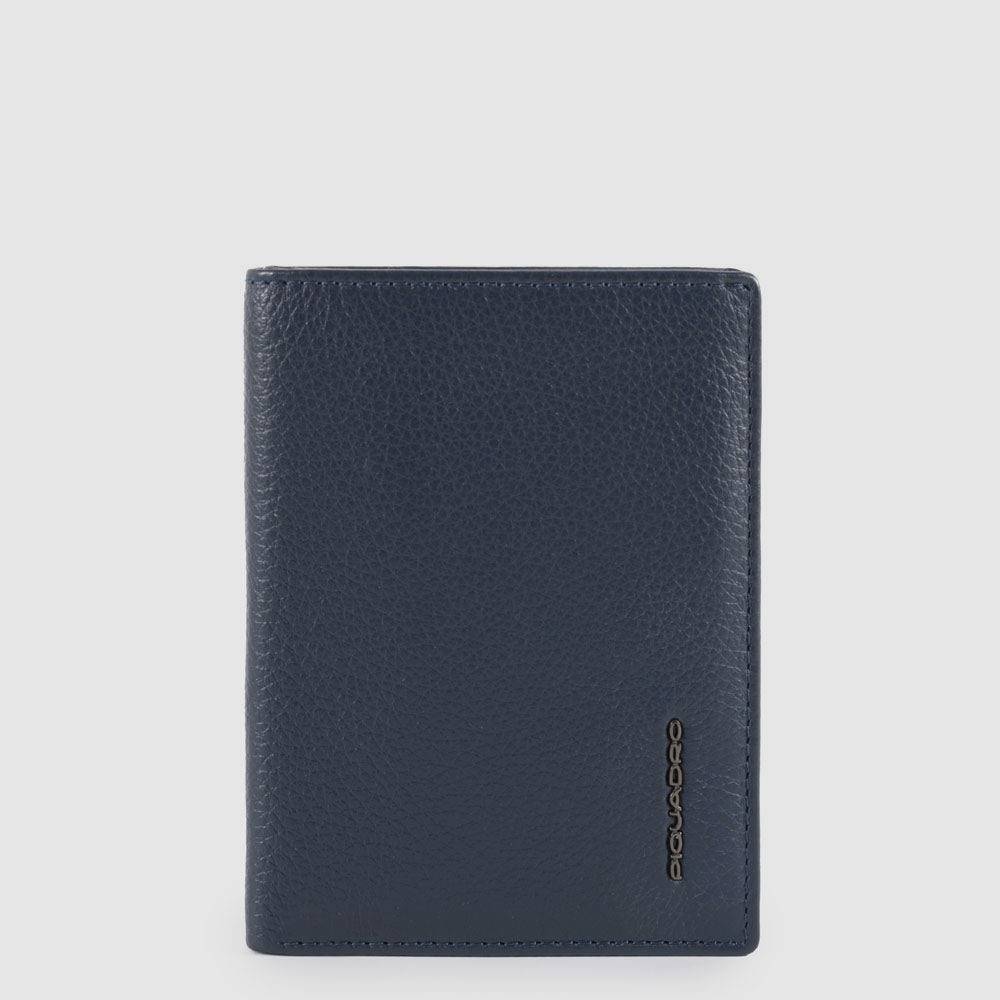 Piquadro Vertical men’s wallet with banknote, credit card a In Saldo