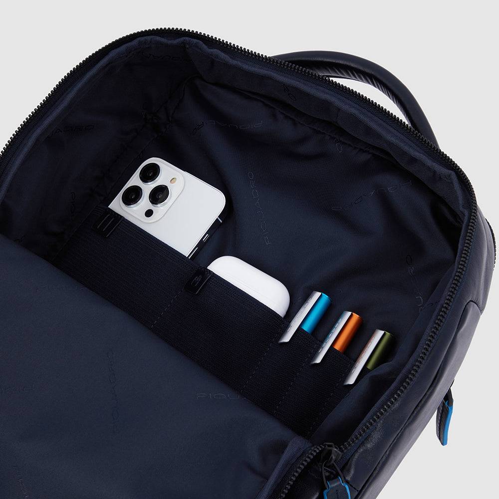 Piquadro Laptop backpack 14'' with iPad® compartment Qualità