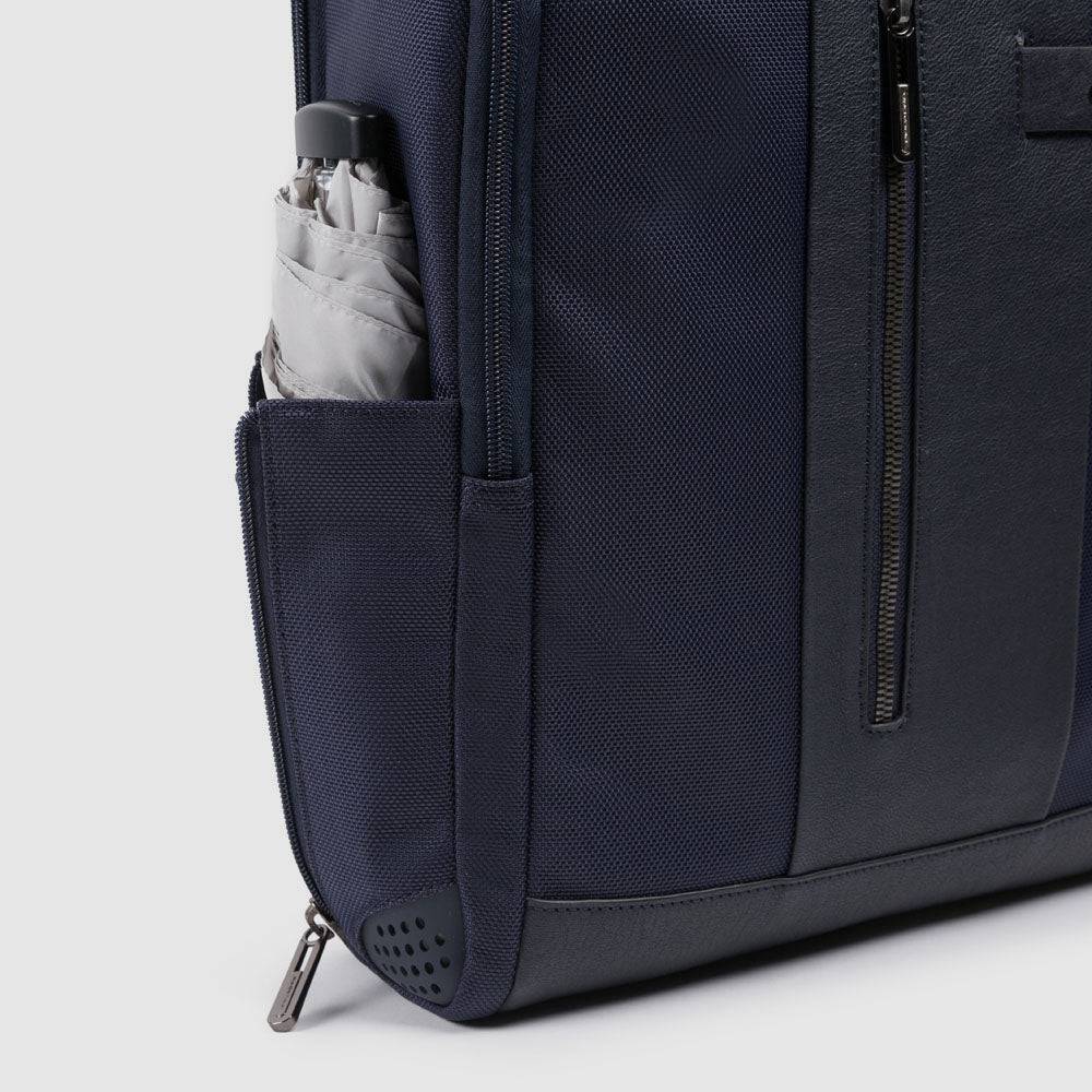 Piquadro Computer backpack 15,6" in recycled fabric Vendita