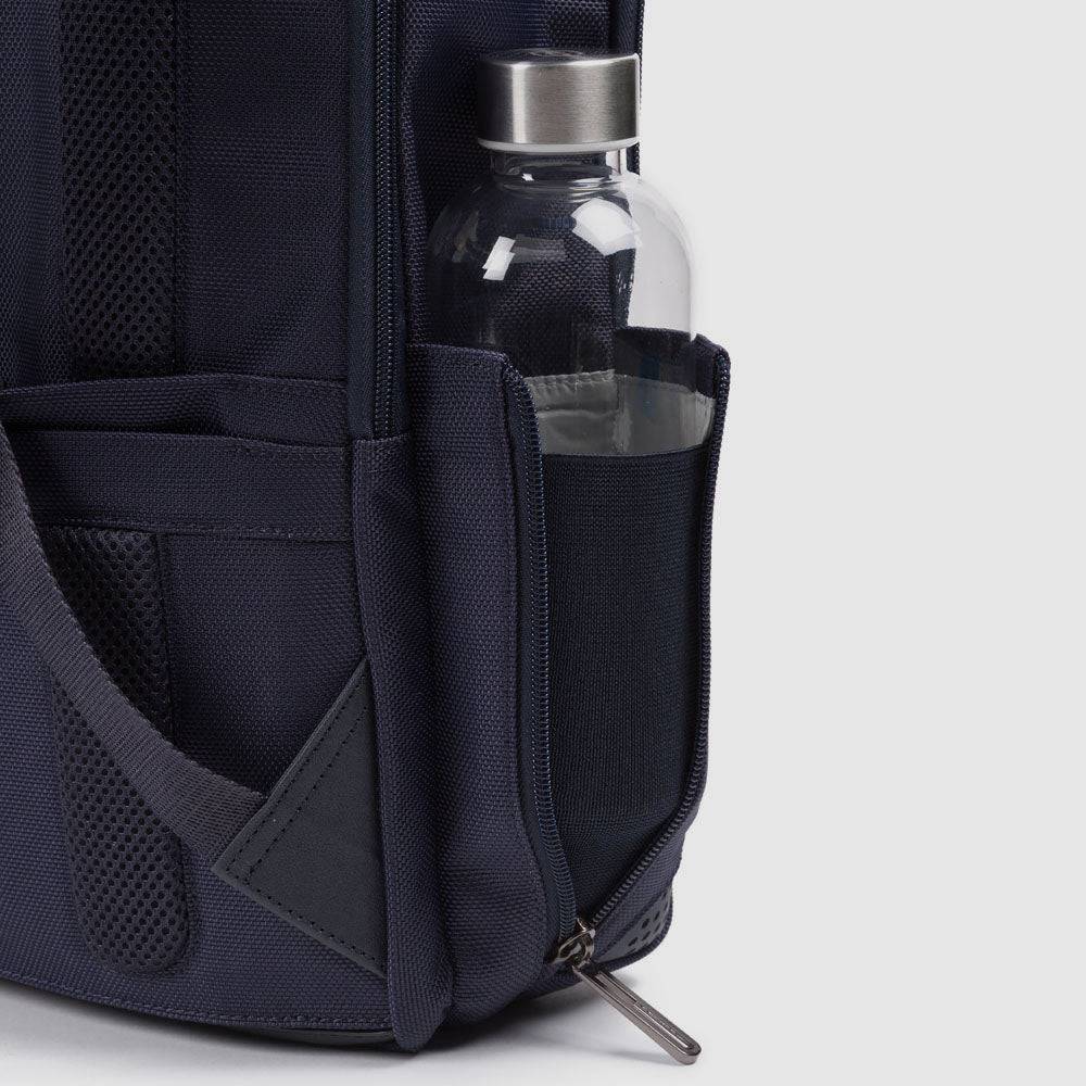 Piquadro Computer backpack 15,6" in recycled fabric Vendita
