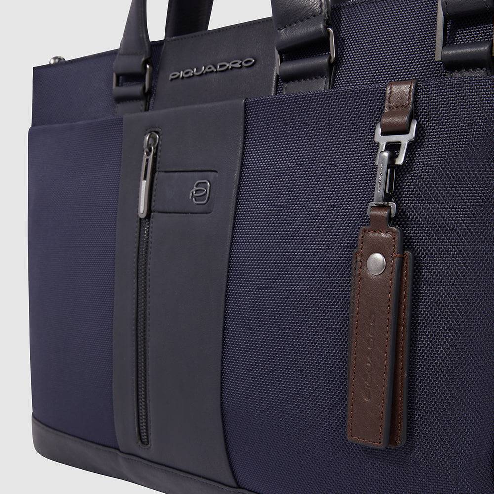 Piquadro Expandable, slim laptop bag 15,6" Promozione